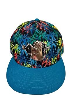 New Era 9Fifty Snapback Hat One size Tropical Palm Print